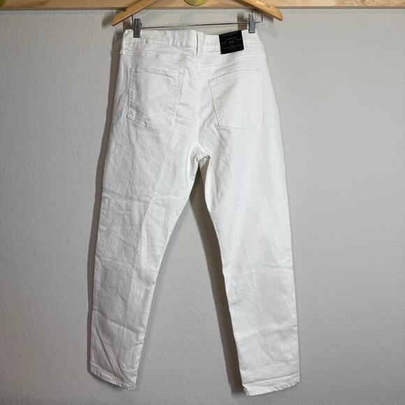 Women's Banana Republic Ivory Girlfriend Low Rise Denim Jeans Size 30 NEW - Picture 7 of 9